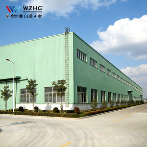 Estructura de Acero Industrial de Bajo Costo para Fábrica, Almacén, Taller, Garaje Exterior, Cobertizo con una Vida Útil de 50 Años - Product Image 1