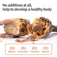 Friandises lyophilisées pour animaux de compagnie à base de cailles, ingrédient unique et sans additifs artificiels, collations croustillantes riches en protéines pour chats, chiens et chiots