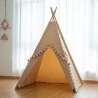 Tente Montessori pour enfants, maison de jeu en bois, tipi pour tout-petits et enfants