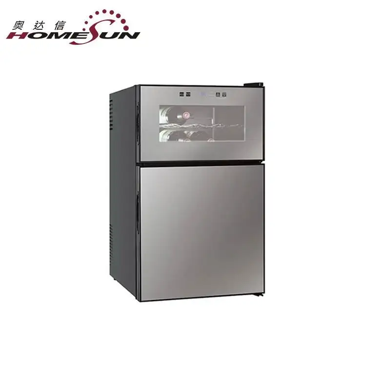 Semi Conductor Dual Zone Wine And Beverage Cooler,Electric Wine Bottle Chiller