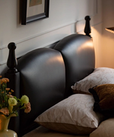 Lit de rangement de luxe moderne haut de gamme avec cadre en cuir véritable, ensemble de chambre à coucher, lit double, king size, queen size, écologique
