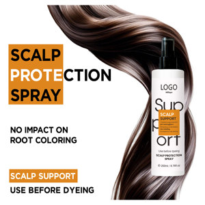 Spray isolant protecteur thermique pour le cuir chevelu avant le repassage et la coloration, pour coiffure en salon, permanente et coloration des cheveux, sans picotements, apaisant - Product Image 6