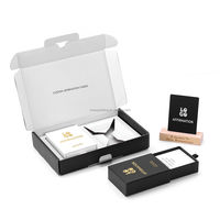 Jeu de cartes d'affirmation de la compassion personnelle, avec impression personnalisée de la taille et de la forme du papier, avec boîte en carton ondulé imprimée
