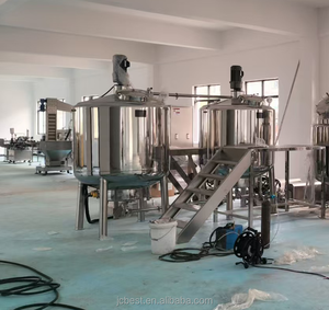 Réservoir d'émulsification et de mélange sous vide pour dentifrice |   Mélangeur chauffant électrique automatique |   Équipement d'émulsification de crème cosmétique | - Product Image 3