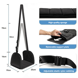 Chất Lượng Cao Tùy Chỉnh Gấp Chỗ Để Chân Chuyến Bay Xe Train Carry-On Chân Chiều Cao Du Lịch Máy Bay Chân Phần Còn lại Võng - Product Image 4