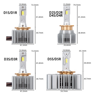 Los más nuevos accesorios para faros de coche 100% LED Canbus D1s D3S Kit de conversión de bombilla de Xenón de repuesto D1S - Product Image 6