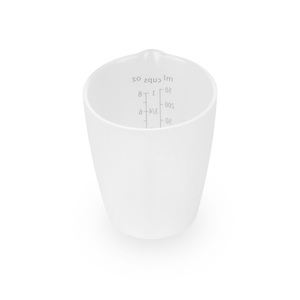 Tùy chỉnh 100ml 250ml 500ml cấp thực phẩm Silicone đo ly rõ ràng đo lường quy mô nhà bếp bình để nướng - Product Image 3