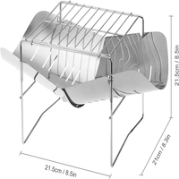 Petits sacs à dos pliants portables personnalisés pour barbecue de camping pour la randonnée et la survie