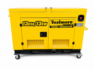 Generador Portátil de 13 kVA, 13 kW, Monofásico, Silencioso, Refrigerado por Agua, para Suministro de Energía de Respaldo en el Hogar - Product Image 1