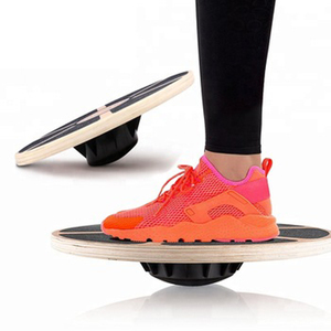 Planche d'équilibre en bois pour exercices de <span class=keywords><strong>yoga</strong></span>, entraînement et <span class=keywords><strong>fitness</strong></span> - Product Image 5