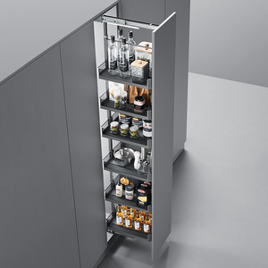 Unihopper Phantom Monster Tall <b>Pull</b>-Out Basket Cabinet Dish Storage Rack A-Shape Durable <b>Light</b> Luxury - Product Image 2