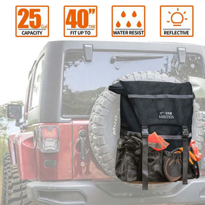 Bolsa de basura de neumáticos de repuesto de alta calidad de fábrica de China de AMBITION, solución definitiva de almacenamiento de <span class=keywords><strong>coche</strong></span>, bolsa de rueda de repuesto trasera 4x4 - Product Image 2