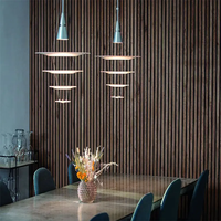 Panneaux muraux insonorisants Akupanel en bois PET à lattes acoustiques pour décoration intérieure, absorption sonore, vente chaude 2025, entrepôt USA