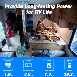Baterai Lifepo4 12V 460ah untuk Camper Van, Baterai Lithium Ion 24V 100ah 200ah 300ah dengan Smart BMS untuk RV Motorhome (Stok EU) - Product Image 3