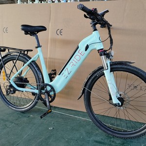 <span class=keywords><strong>Vélo</strong></span> de montagne <span class=keywords><strong>électrique</strong></span> pour femmes, en alliage d'aluminium, avec batterie au lithium, moteur à moyeu arrière à vitesse variable, <span class=keywords><strong>vélo</strong></span> de course tout-terrain pour adultes - Product Image 3