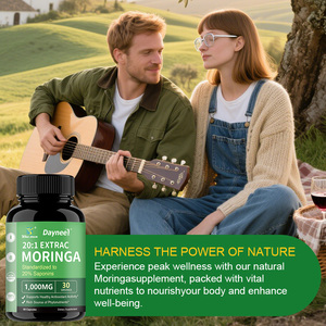 Polvo de Hoja de Moringa Herbal Natural que Apoya el <span class=keywords><strong>Sistema</strong></span> Inmunológico, los Niveles de Energía, la Salud de las Articulaciones, la Piel y el Cabello, Cápsulas de Moringa - Product Image 6