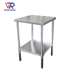 VICTORY Mesa de acero inoxidable personalizada SS Banco Catering Panadería Equipo Modelo VCT para Snack Bar Restaurante Suministros China - Product Image 6