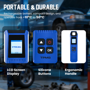 Outil de diagnostic TPMS UDIAG <span class=keywords><strong>2</strong></span>-en-1 RF pour capteurs métalliques 315 MHz/433 MHz, compatible avec tous les véhicules 5-12 V - Product Image 5