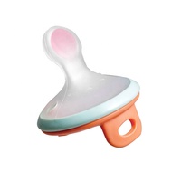Vente chaude emballé individuellement poitrine comme sucette Ultra léger unisexe sucettes Unique Silicone bébé sucette