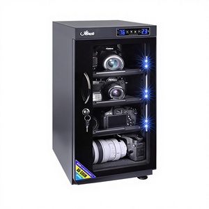 Boîte anti-<span class=keywords><strong>humidité</strong></span> électronique Aibao 35L/50L spéciale pour objectifs d'appareil photo reflex, <span class=keywords><strong>humidité</strong></span> constante contrô<span class=keywords><strong>l</strong></span>ée par micro-ordinateur - Product Image 1