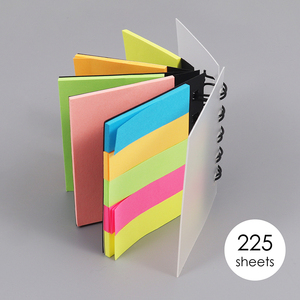Foska - Pestañas Adhesivas de Papel Offset de Diferentes Colores, Notas Adhesivas, Marcadores de Página, Pestañas Adhesivas para Índice - Product Image 2
