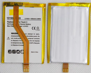 แบตเตอรี่ 800mAh สำหรับ <span class=keywords><strong>iPod</strong></span> สำหรับ <span class=keywords><strong>iPod</strong></span> <span class=keywords><strong>Touch</strong></span> รุ่นที่ 3 3G แบตเตอรี่สำรอง - Product Image 1