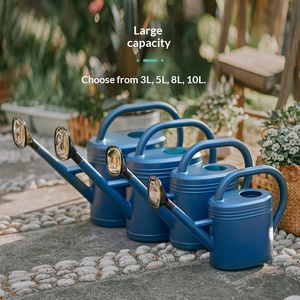 <span class=keywords><strong>Arrosoir</strong></span> en plastique de qualité supérieure avec bec long pour arroser les plantes d'intérieur et d'extérieur - Product Image 3