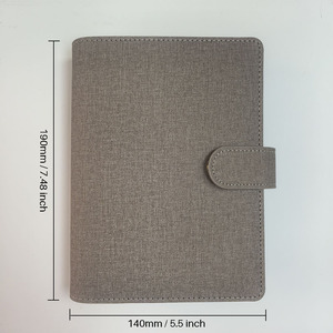 Высококачественный чехол из искусственной кожи с узором и 6 кольцами - Product Image 4