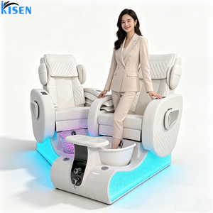 Sillón de Pedicura Profesional Moderno para Salón de Belleza, Muebles de Salón de Uñas, Spa para Pies con Hidromasaje, Sillas de Masaje para Manicura y Pedicura de Lujo - Product Image 6