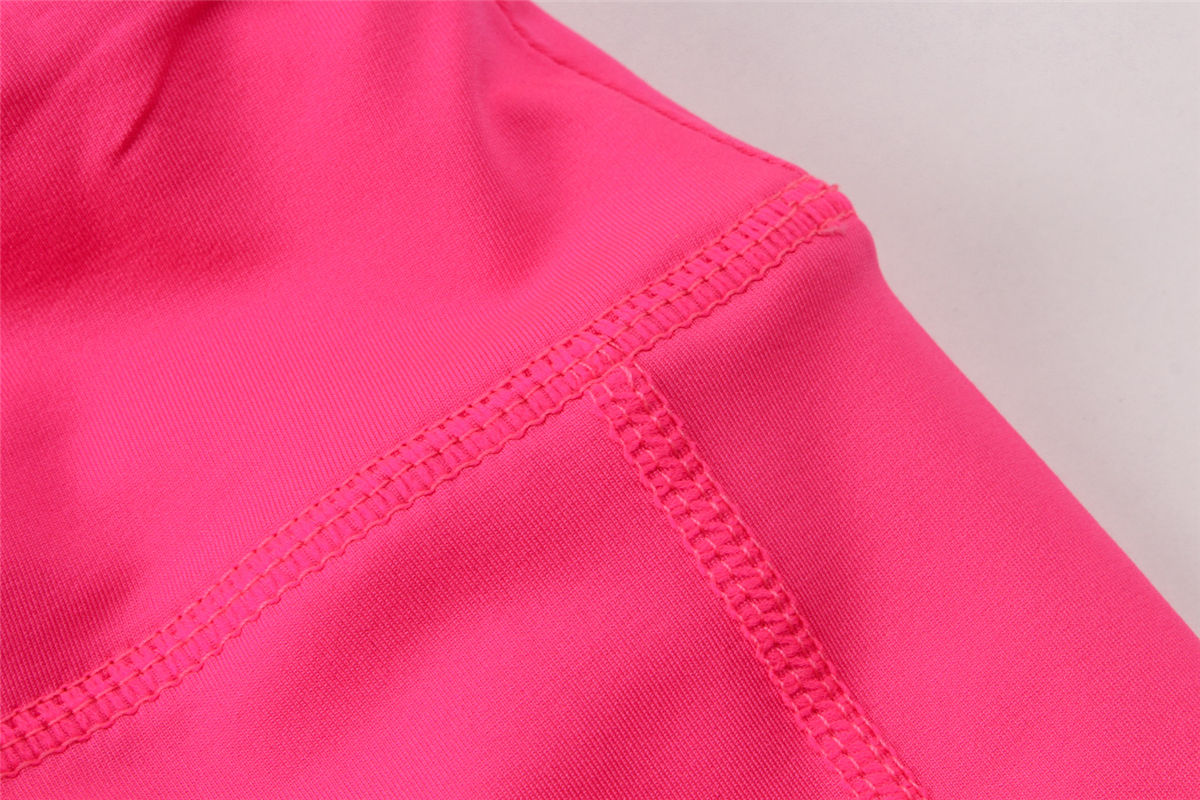 2021 hot sale solid hot pink color leggings work out leggings yoga pants