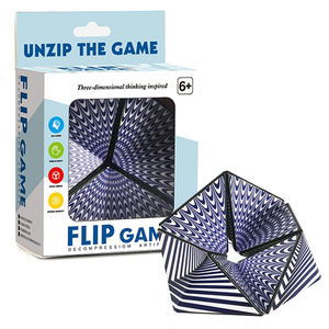 Cube magique de transformation d'espace infini 3D, puzzle Kaleidocycle, jouet anti-stress, jouet éducatif géométrique pour enfants, soulagement du stress - Product Image 1