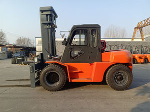 מלגזה דיזל גדול עם מונית מפעל מכירה ישירה סגנון הליי עם מנוע isuzu יפן <span class=keywords><strong>10</strong></span> טון דיזל מלגזה iso - Product Image 4