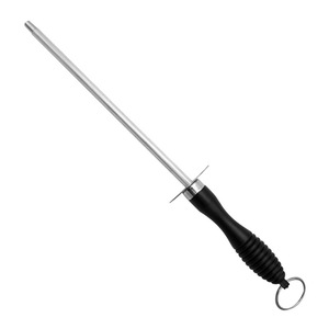 Afilador de acero inoxidable Chef Season Show de 26 cm con revestimiento de diamante, herramienta de cocina para cuchillos, tijeras, cerámica y acero al carbono. - Product Image 2
