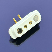 Connecteur magnétique étanche à 3 broches Pogo Pin à ressort mâle femelle 360 Connecteurs circulaires à aspiration aveugle DC