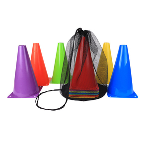 Conos deportivos de entrenamiento de plástico PE de 9 pulgadas al por mayor para conos marcadores de campo de agilidad de fútbol baloncesto fútbol - Product Image 3
