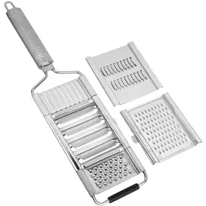 2023 Products Multi-Purpose 3-in-1 Vegetable Slicer Stainless Steel Grater Peeler Suit for Home Kitchen