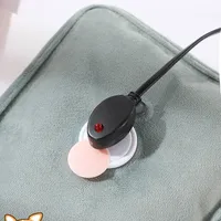 Sac à eau chaude électrique pour chauffage domestique chauffe-mains d'hiver doux bouteille réutilisable prise ue poche rechargeable