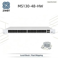 Switch Cisco Catalyst Meraki MS130-48-HW de 48 Puertos Gigabit Layer 2, 4x1G SFP Uplinks, 104Gbps, 87Mpps, Administrado en la Nube, Empresarial