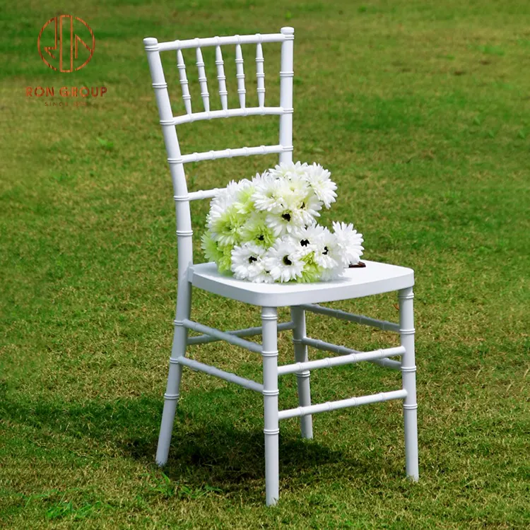 Wholesale OEM Party Hotel Outdoor Furniture Sillas De Plastico Apilables Plastic Acrylic White Tifanny Chavari Wedding Chairs