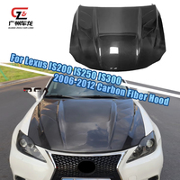 Pour Lexus IS200 IS250 IS300 2006-2012 capot avant en Fiber de carbone capot moteur couvercle clair sortie d'usine autres pièces automobiles