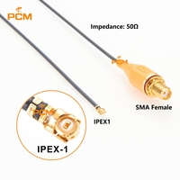 Câble coaxial pigtail SMA femelle vers IPEX Gen 1 MHF1 RG178 UFL 50 Ohm pour modules WiFi GPS antenne RF IoT