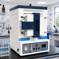 Four à résistance électrique 1200°C avec contrôleur programmable et système de gaz inertes
