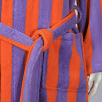 Peignoir en tissu éponge 100 % coton teint en fil, personnalisé en gros, absorbant rapidement l'eau, pour adultes, enfants, parents, couples, OEM ODM
