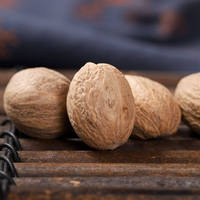 Nouvelle Récolte Muscade Entière Séchée AD Aromatique Jaiphal 50Kg Vente en Gros Directe Usine Chine Faible MOQ Service d'Étiquetage Personnalisé