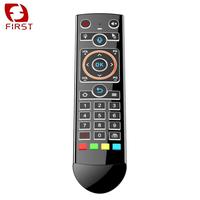 Télécommande Air Mouse Mini LED Q2 de Qualité Supérieure Sans Fil 2.4G Infrarouge avec Fonction Vocale et Rétroéclairage Métallique