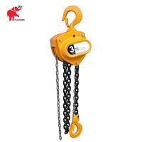Équipement de levage portable de haute qualité, léger, 250 kg, 500 kg, 1000 kg, palan à chaîne manuel de 2,5 m