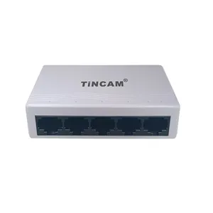 Tinsam 5 पोर्ट नेटवर्क स्विच 10/100 एमबीपीएस ईथरनेट स्विच एडाप्टर फास्ट rj45 ईथरनेट स्विचर हब फैक्टरी आपूर्ति ओएम