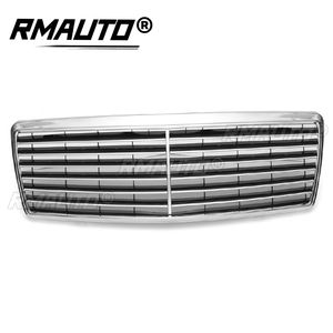 Rejilla Delantera para Automóvil RMAUTO, Cromada Plateada, para Mercedes Benz Clase S W140 1994-1999, Accesorios de Estilo para Carrocería - Product Image 6