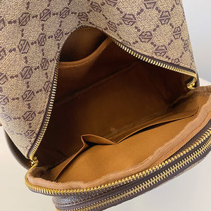 Sac à dos imprimé à motifs géométriques tendance. Sac à main de créateur de marque. Fabriqué en matériau PU de haute qualité.616 - Product Image 2