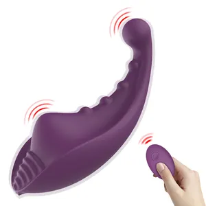 Controle remoto sem fio Silicone Penis Masturbação Feminina Produtos para adultos Sex Toy Heating Telescopic Dildo Vibradores para mulher